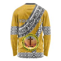 Personalised Anastasis College Long Sleeve Shirt Tonga Unique Style LT05 - Polynesian Pride