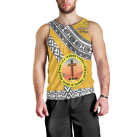 Personalised Anastasis College Men Tank Top Tonga Unique Style LT05 - Polynesian Pride