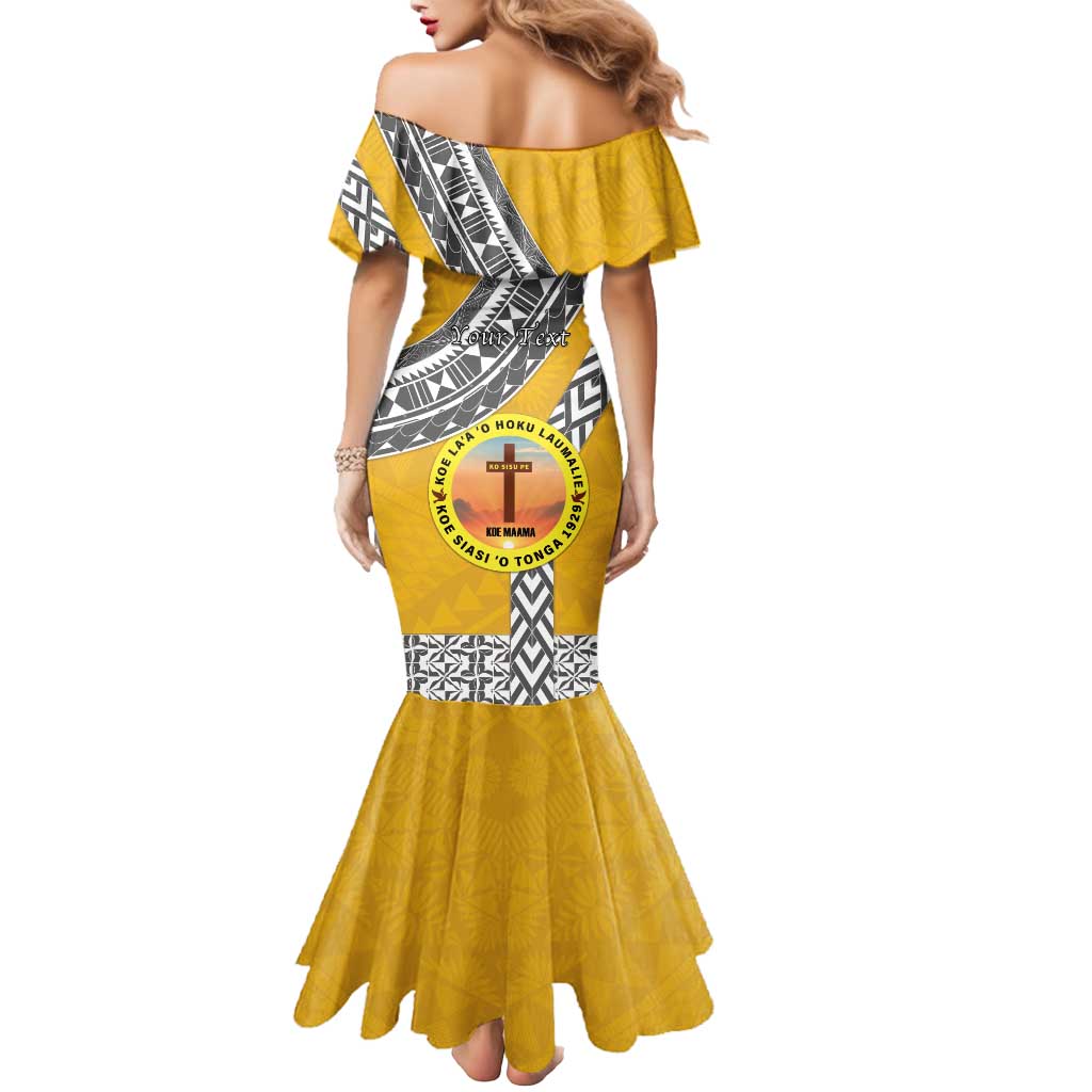 Personalised Anastasis College Mermaid Dress Tonga Unique Style LT05 - Polynesian Pride