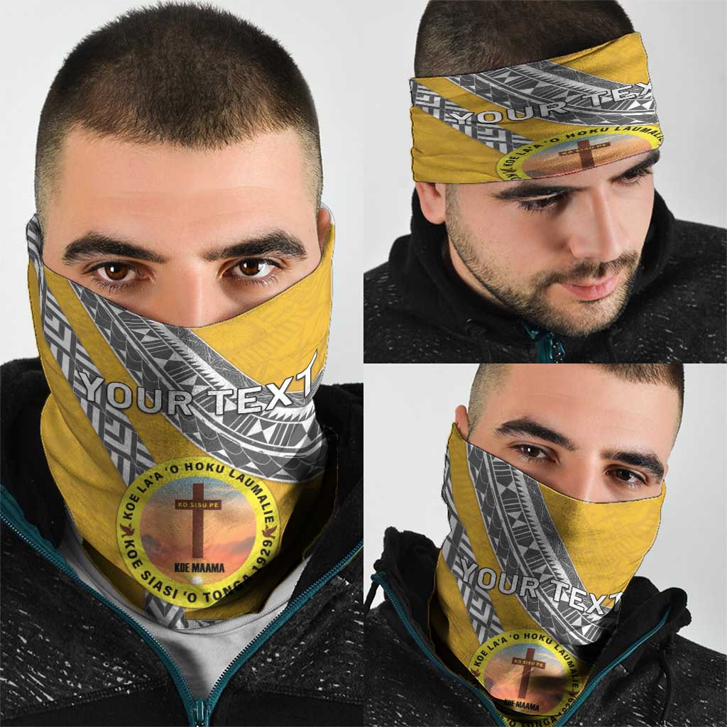 Personalised Anastasis College Neck Gaiter Tonga Unique Style LT05 - Polynesian Pride