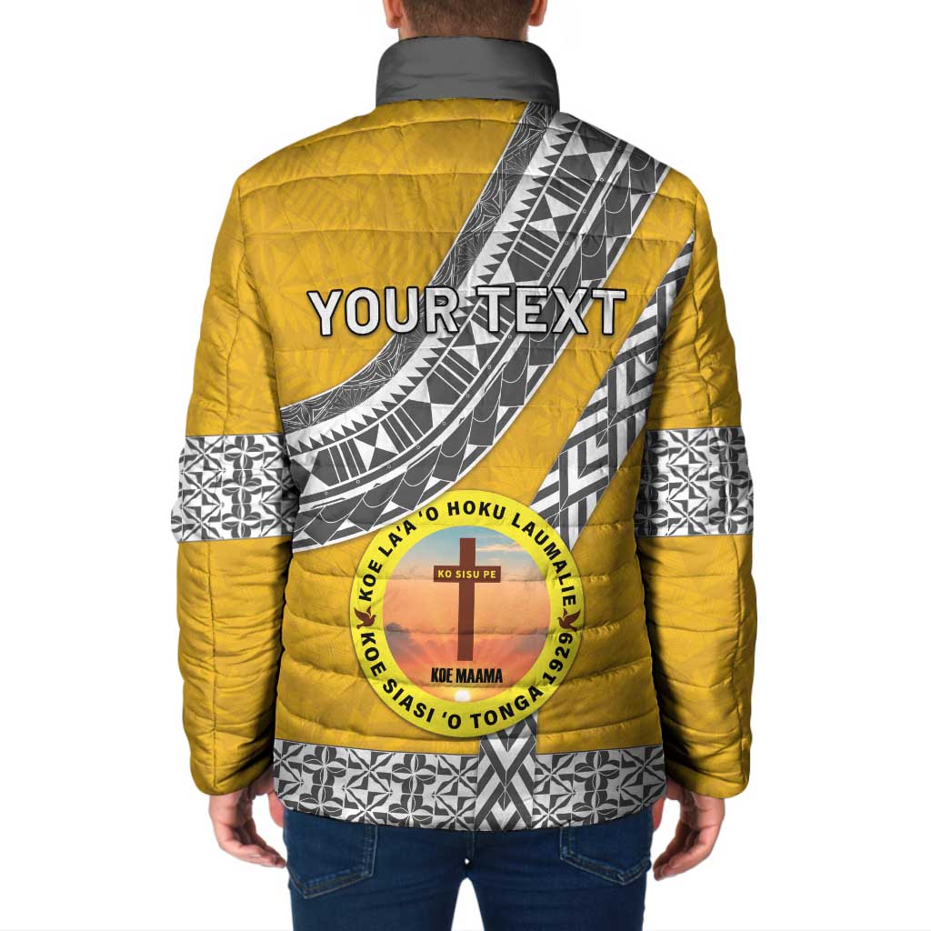 Personalised Anastasis College Padded Jacket Tonga Unique Style LT05 - Polynesian Pride