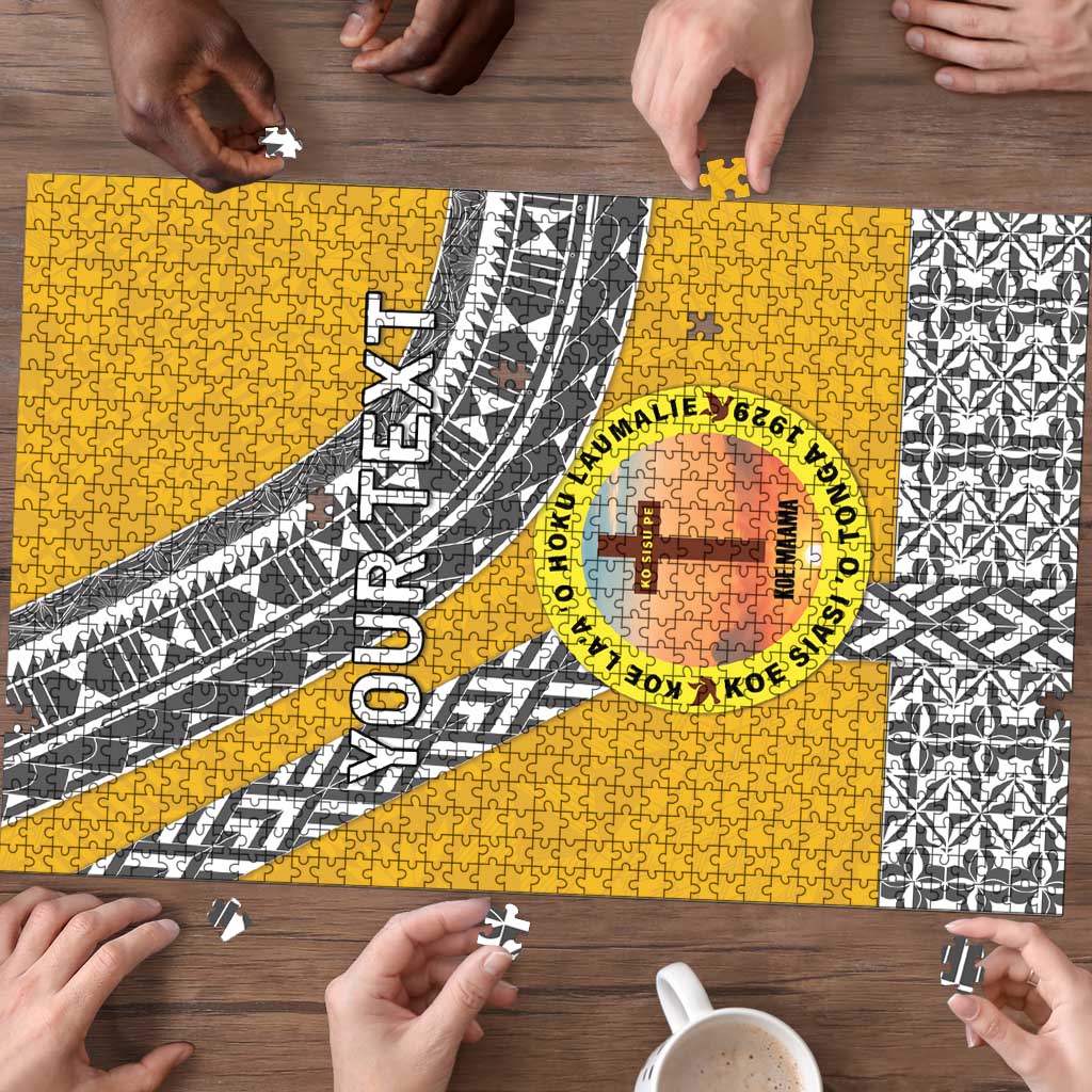 Personalised Anastasis College Puzzle Tonga Unique Style LT05 - Polynesian Pride