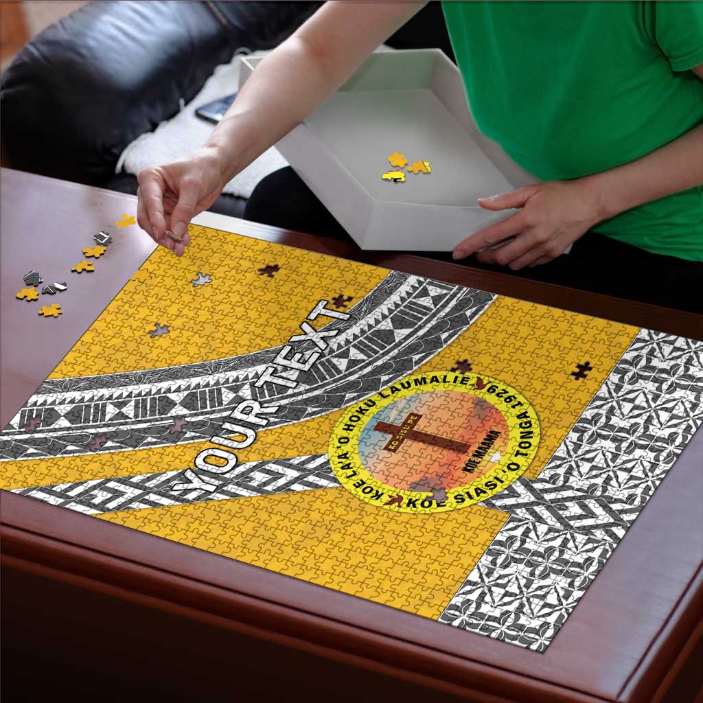 Personalised Anastasis College Puzzle Tonga Unique Style LT05 - Polynesian Pride