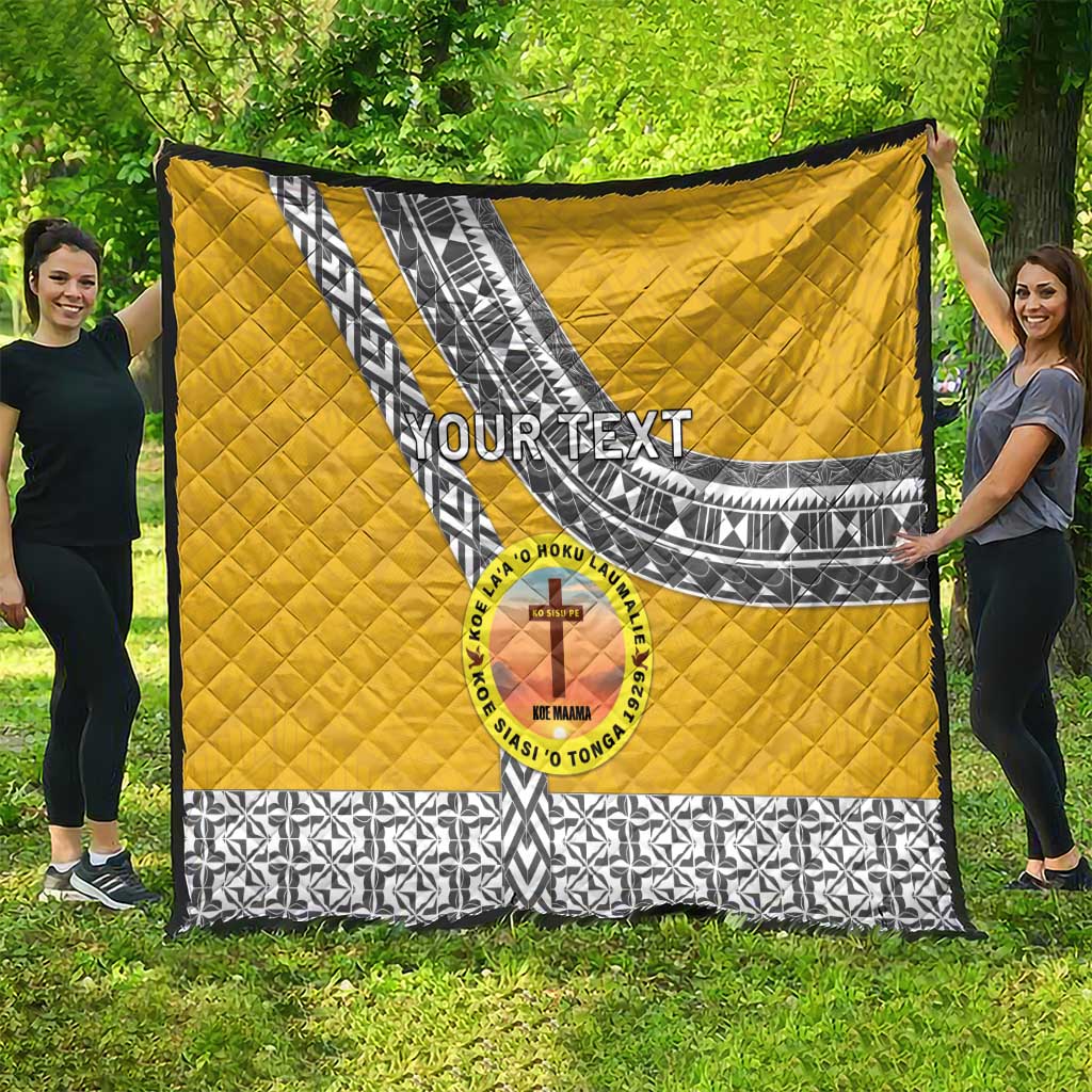 Personalised Anastasis College Quilt Tonga Unique Style - Polynesian Pride