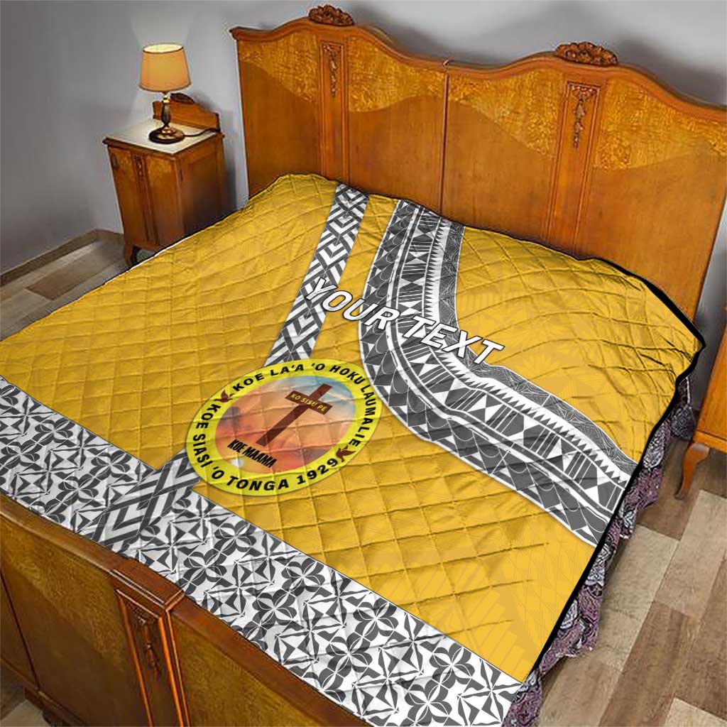 Personalised Anastasis College Quilt Tonga Unique Style - Polynesian Pride