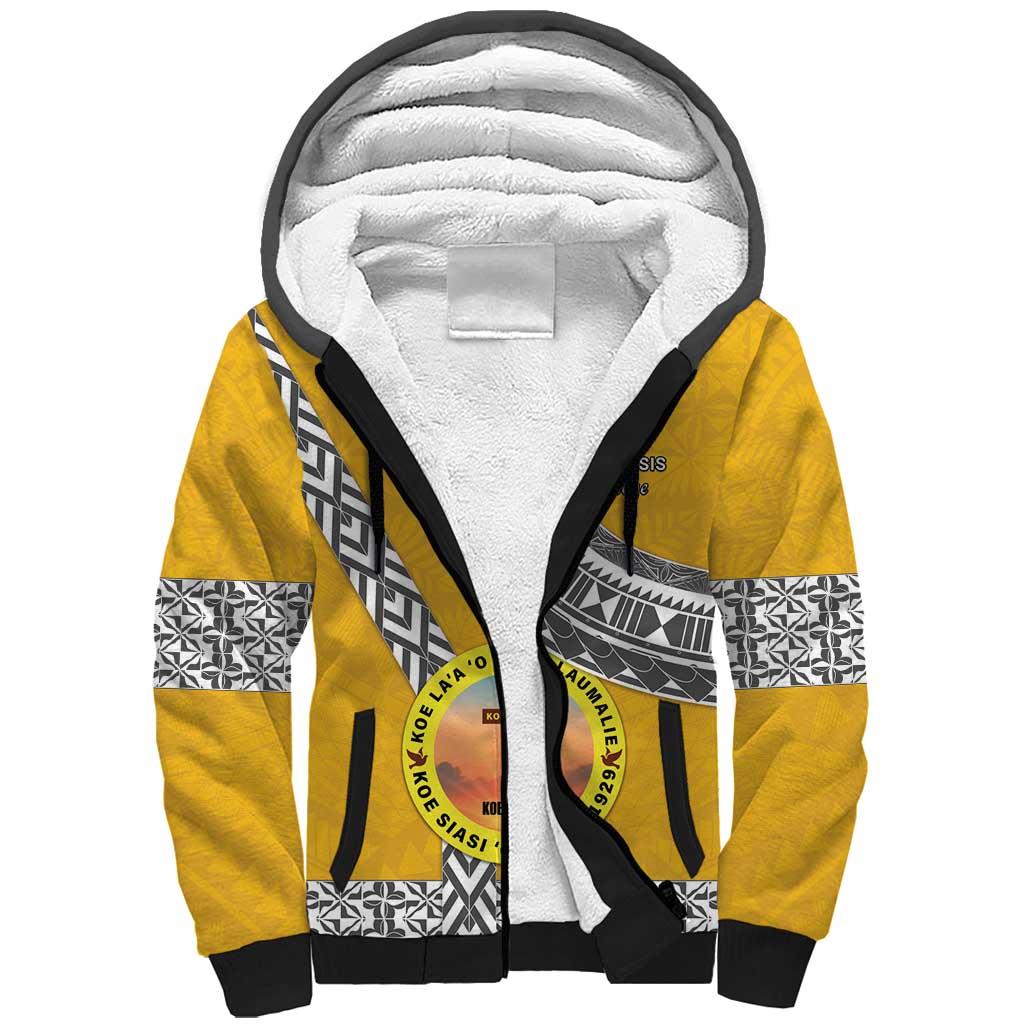 Personalised Anastasis College Sherpa Hoodie Tonga Unique Style - Polynesian Pride