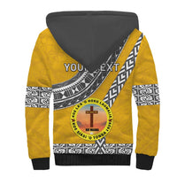 Personalised Anastasis College Sherpa Hoodie Tonga Unique Style - Polynesian Pride