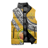 Personalised Anastasis College Sleeveless Puffer Jacket Tonga Unique Style LT05 - Polynesian Pride