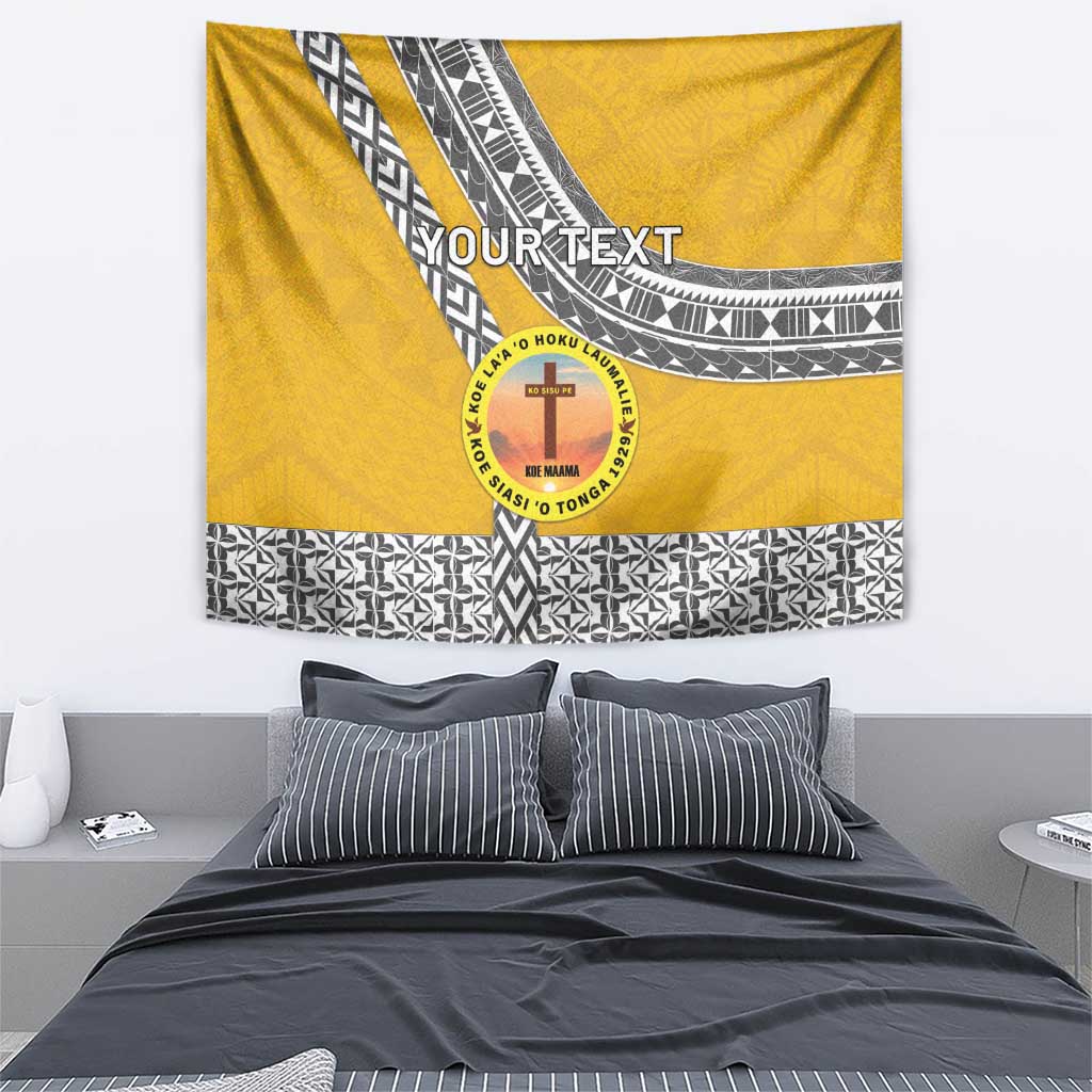 Personalised Anastasis College Tapestry Tonga Unique Style - Polynesian Pride