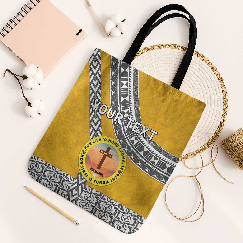 Personalised Anastasis College Tote Bag Tonga Unique Style - Polynesian Pride