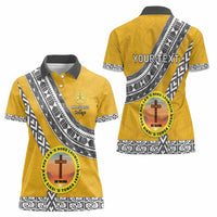 Personalised Anastasis College Women Polo Shirt Tonga Unique Style - Polynesian Pride