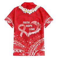 Heart Health Awareness Hawaiian Shirt Polynesian Red Ribbon LT05 - Polynesian Pride
