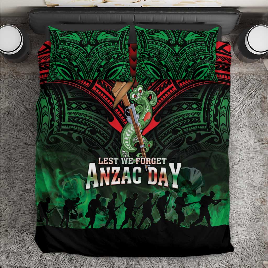 New Zealand ANZAC Day Bedding Set Aotearoa Hei Tiki