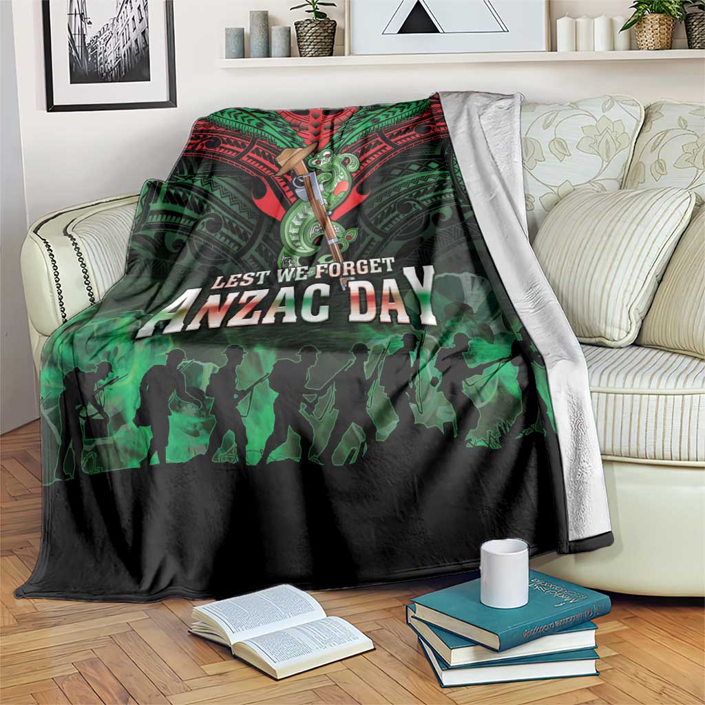 New Zealand ANZAC Day Blanket Aotearoa Hei Tiki