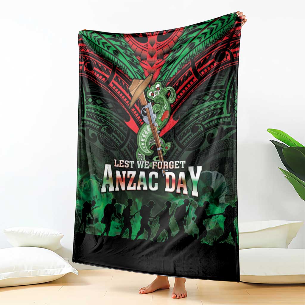 New Zealand ANZAC Day Blanket Aotearoa Hei Tiki LT05 - Polynesian Pride