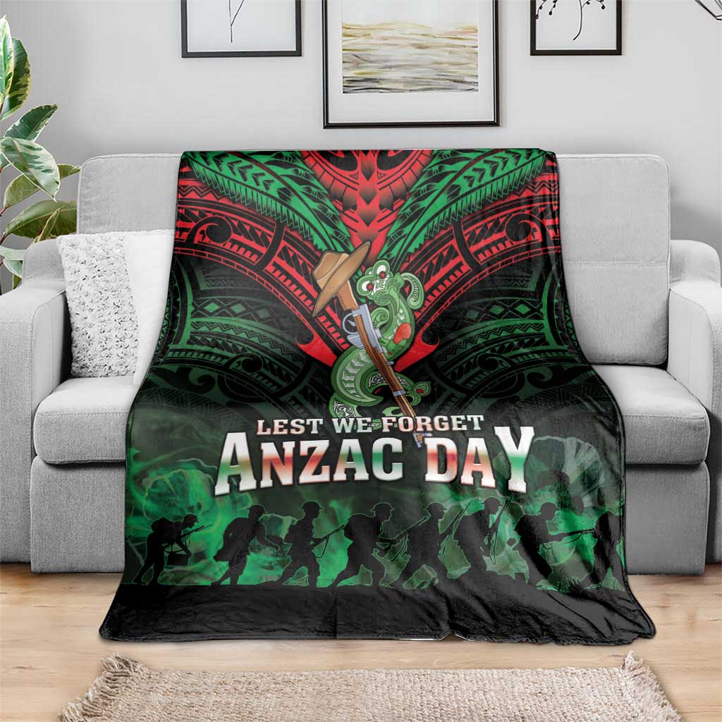 New Zealand ANZAC Day Blanket Aotearoa Hei Tiki LT05 - Polynesian Pride
