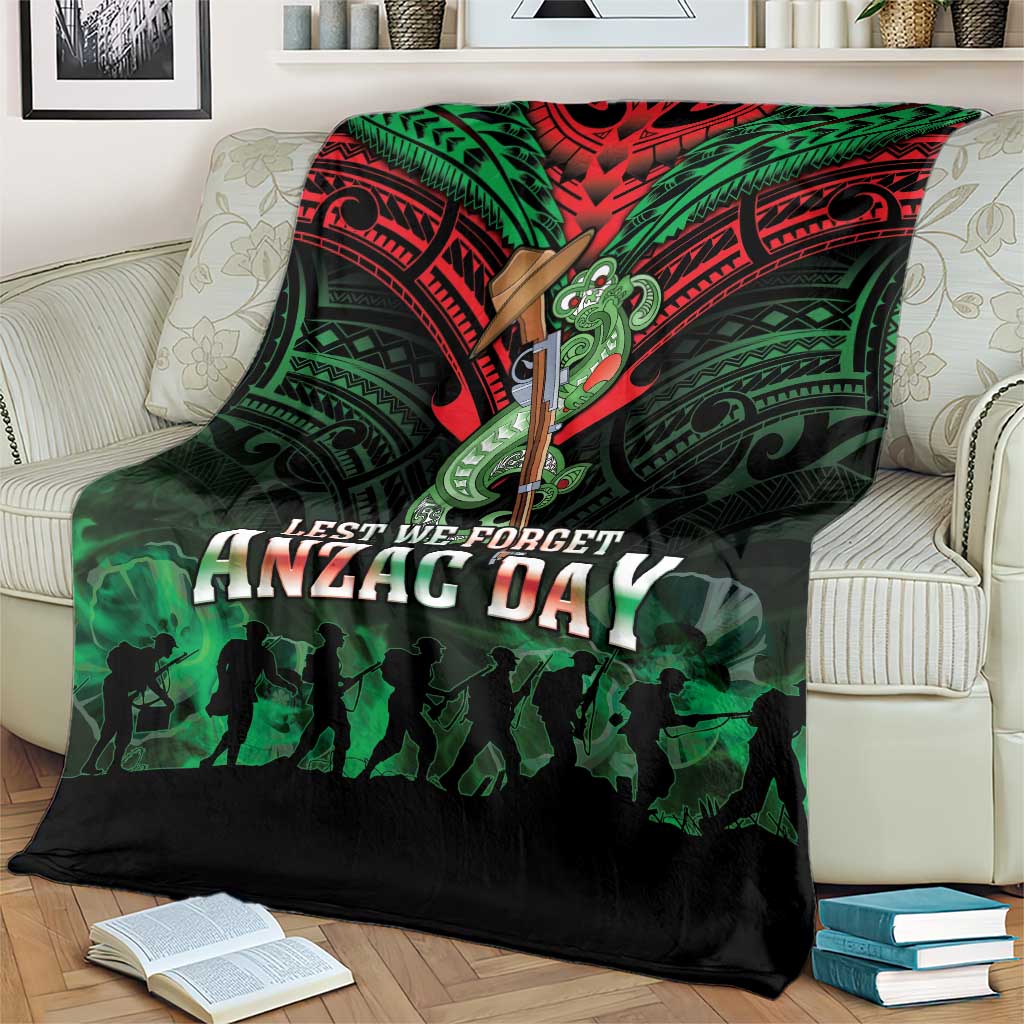 New Zealand ANZAC Day Blanket Aotearoa Hei Tiki LT05 - Polynesian Pride