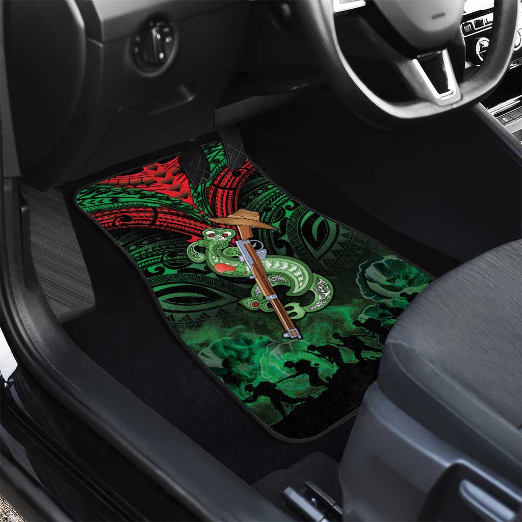 New Zealand ANZAC Day Car Mats Aotearoa Hei Tiki LT05 - Polynesian Pride