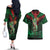 New Zealand ANZAC Day Couples Matching Off The Shoulder Long Sleeve Dress and Hawaiian Shirt Aotearoa Hei Tiki