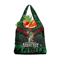 New Zealand ANZAC Day Grocery Bag Aotearoa Hei Tiki LT05 1-pack One Size Green - Polynesian Pride
