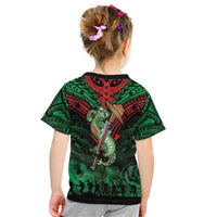 New Zealand ANZAC Day Kid T Shirt Aotearoa Hei Tiki