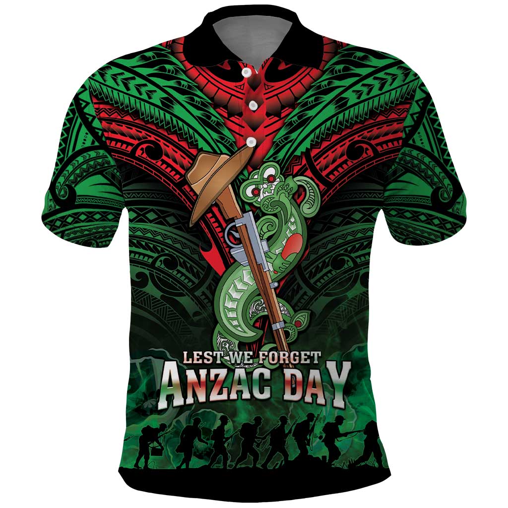 New Zealand ANZAC Day Polo Shirt Aotearoa Hei Tiki