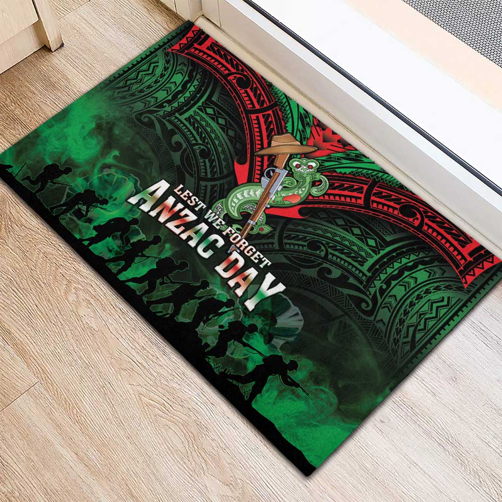 New Zealand ANZAC Day Rubber Doormat Aotearoa Hei Tiki LT05 - Polynesian Pride