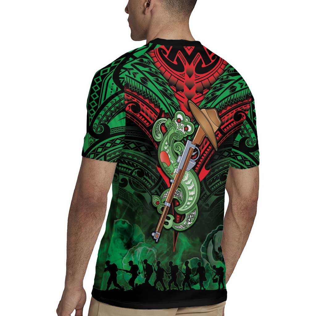 New Zealand ANZAC Day Rugby Jersey Aotearoa Hei Tiki