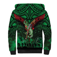 New Zealand ANZAC Day Sherpa Hoodie Aotearoa Hei Tiki LT05 - Polynesian Pride