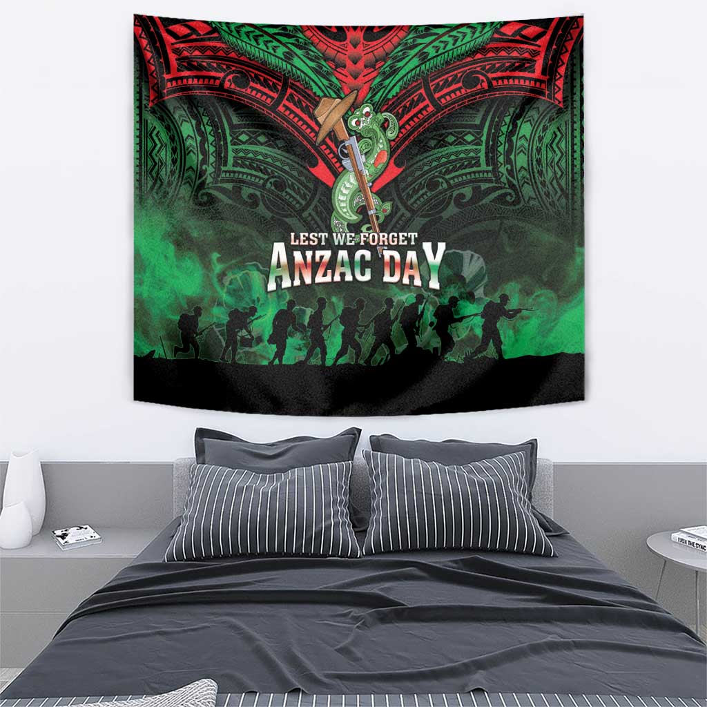 New Zealand ANZAC Day Tapestry Aotearoa Hei Tiki