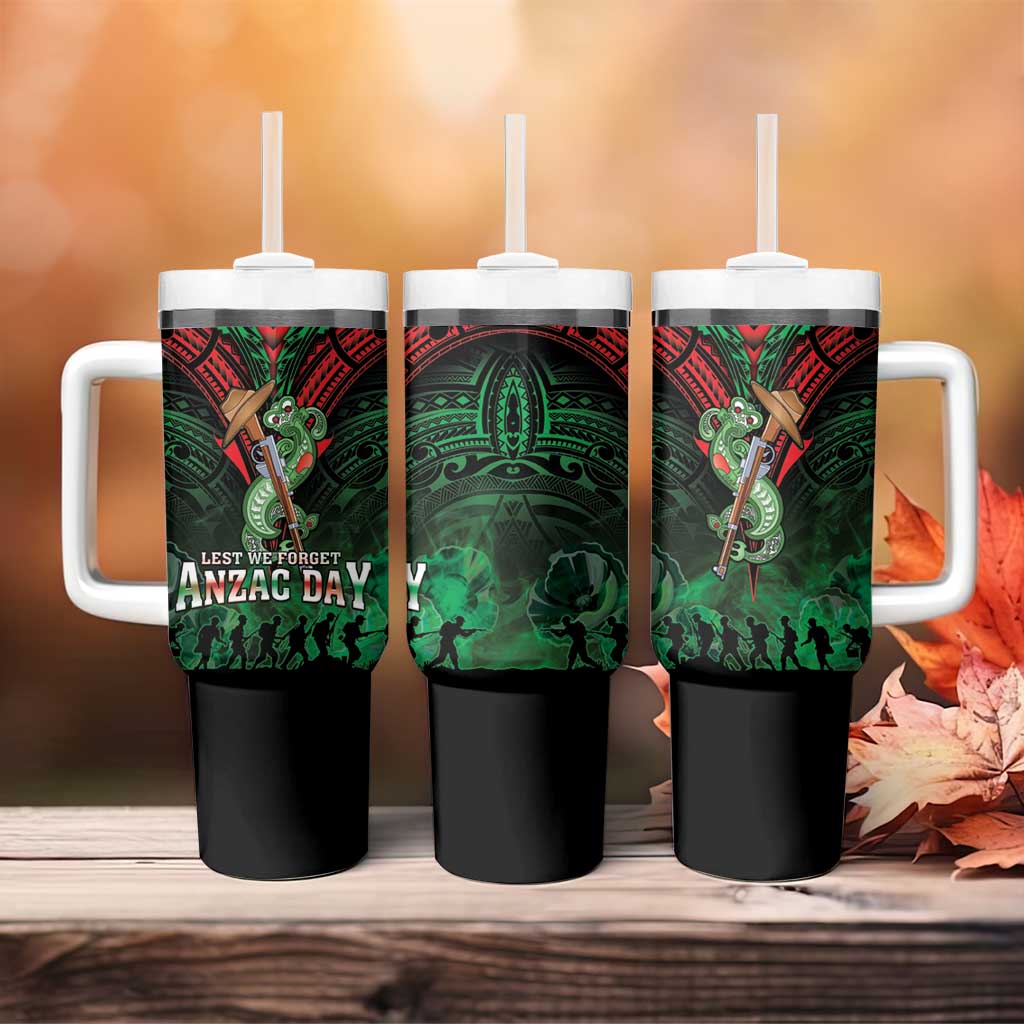 New Zealand ANZAC Day Tumbler With Handle Aotearoa Hei Tiki LT05 - Polynesian Pride
