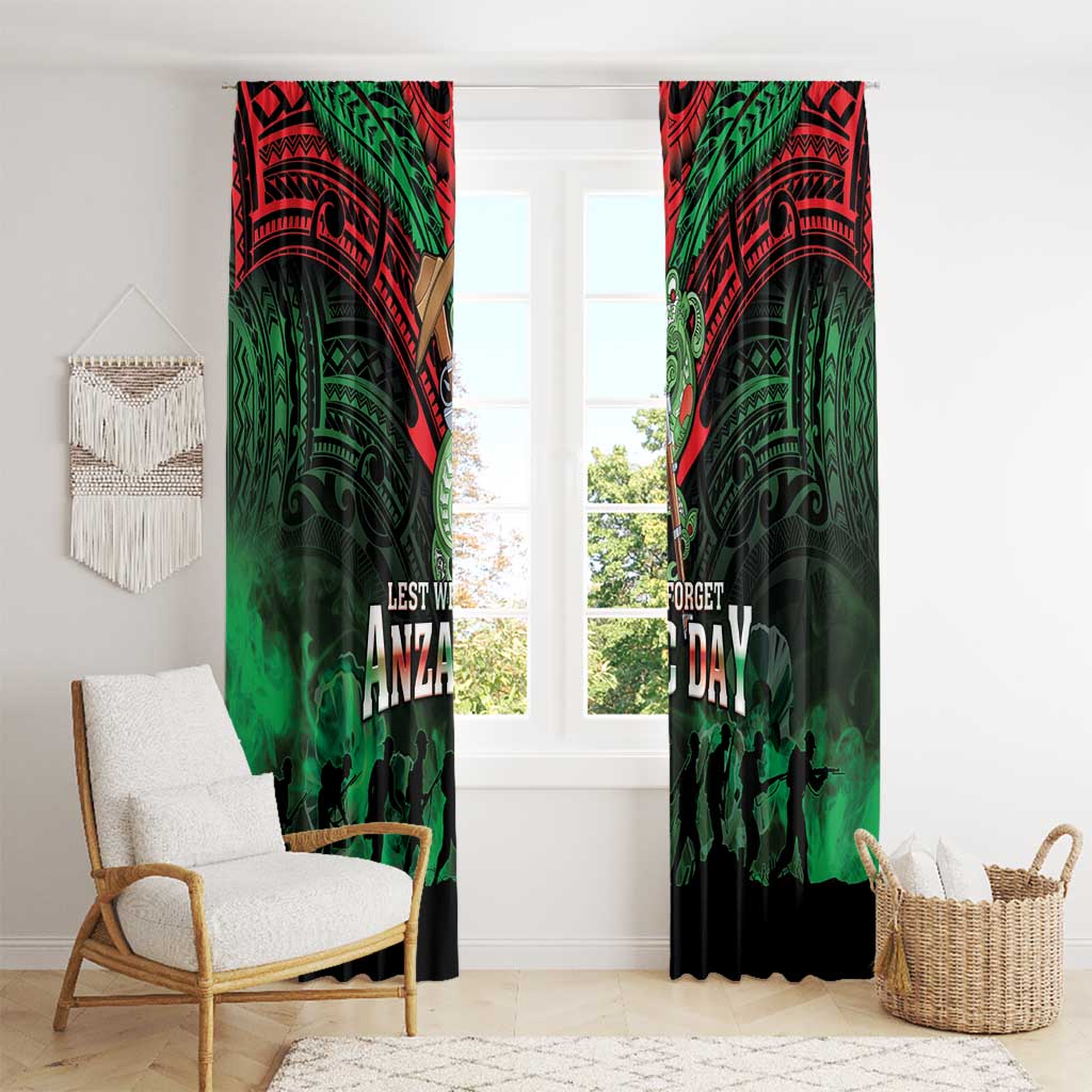 New Zealand ANZAC Day Window Curtain Aotearoa Hei Tiki LT05 - Polynesian Pride