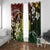 Hawaii King Kamehameha Day Window Curtain Polynesian Pattern Mix Hibiscus Reggae