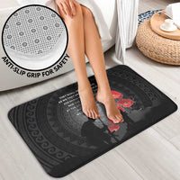 Cook Islands ANZAC Day Bathroom Set Soldier Silhouette Remembrance LT05 - Polynesian Pride