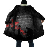 Cook Islands ANZAC Day Cloak Soldier Silhouette Remembrance LT05 - Polynesian Pride
