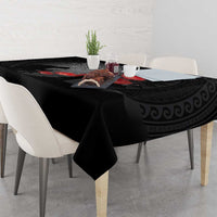 Cook Islands ANZAC Day Tablecloth Soldier Silhouette Remembrance LT05 - Polynesian Pride