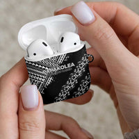 Hawaii Papakolea Born And Raised AirPods Case Hawaiian Tribal Pattern