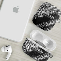 Hawaii Papakolea Born And Raised AirPods Case Hawaiian Tribal Pattern