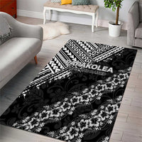 Hawaii Papakolea Born And Raised Area Rug Hawaiian Tribal Pattern