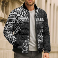 Hawaii Papakolea Born And Raised Bomber Puffer Jacket Hawaiian Tribal Pattern LT05 - Polynesian Pride