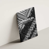 Hawaii Papakolea Born And Raised Canvas Wall Art Hawaiian Tribal Pattern LT05 - Polynesian Pride
