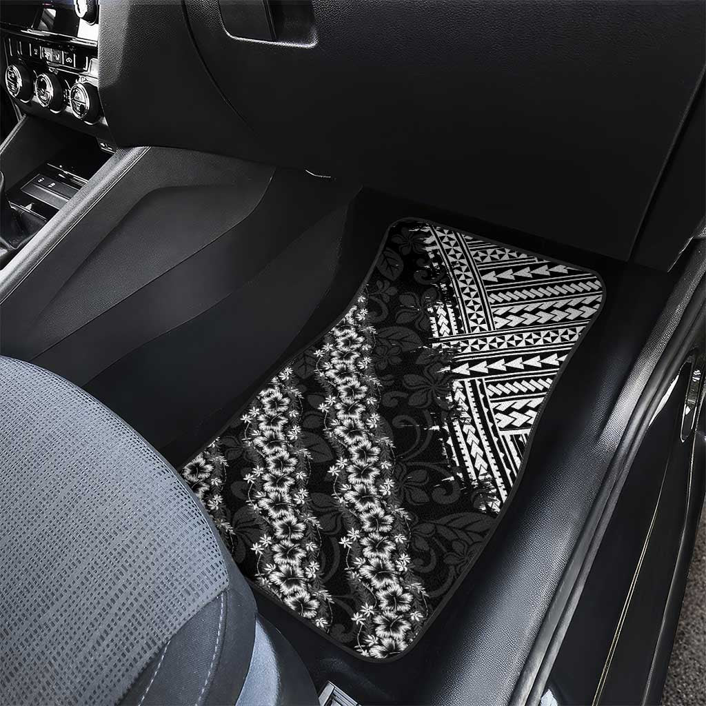 Hawaii Papakolea Born And Raised Car Mats Hawaiian Tribal Pattern LT05 - Polynesian Pride