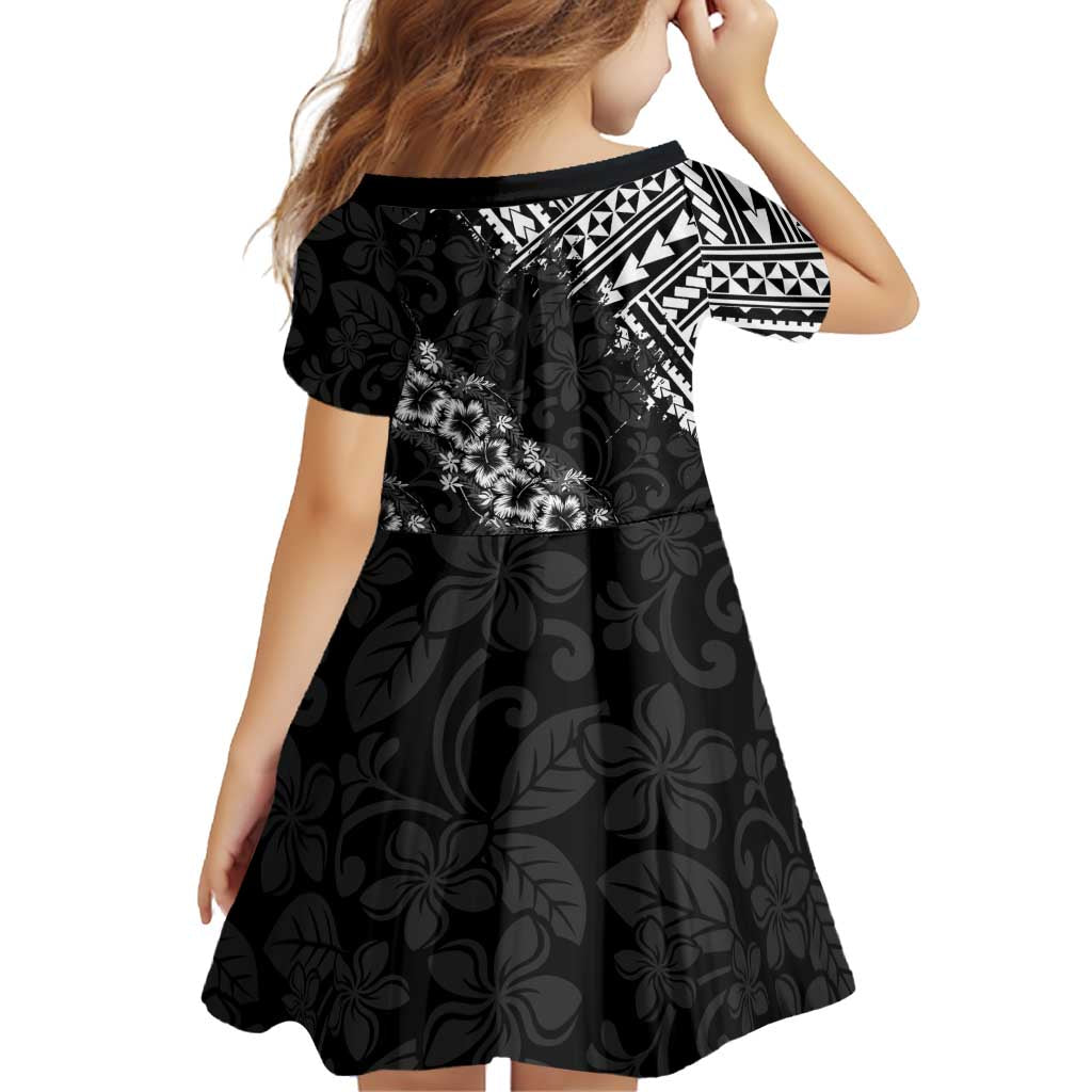 Hawaii Papakolea Born And Raised Family Matching Long Sleeve Bodycon Dress and Hawaiian Shirt Hawaiian Tribal Pattern