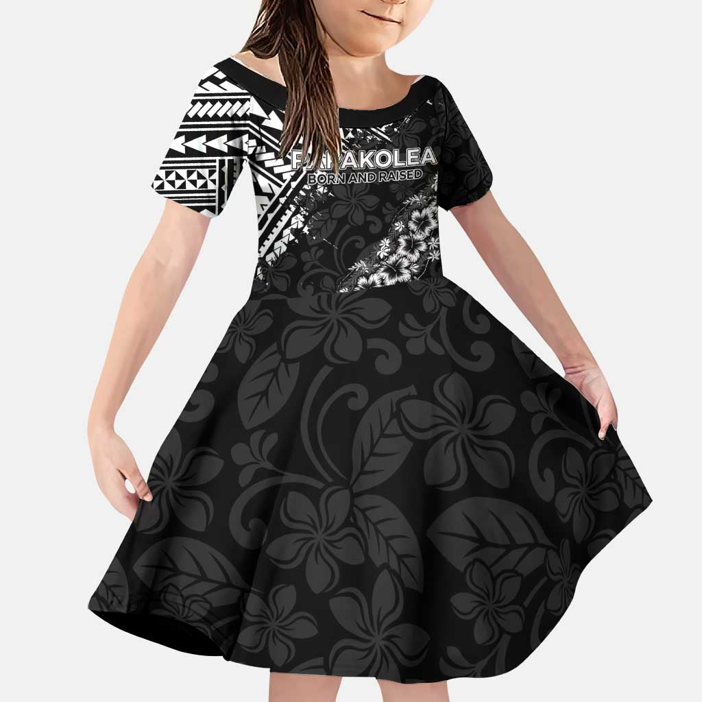 Hawaii Papakolea Born And Raised Family Matching Summer Maxi Dress and Hawaiian Shirt Hawaiian Tribal Pattern