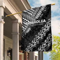 Hawaii Papakolea Born And Raised Garden Flag Hawaiian Tribal Pattern LT05 House Flag Black - Polynesian Pride