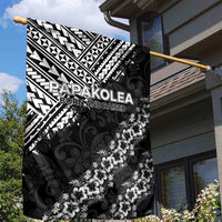 Hawaii Papakolea Born And Raised Garden Flag Hawaiian Tribal Pattern LT05 - Polynesian Pride