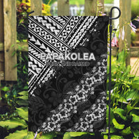 Hawaii Papakolea Born And Raised Garden Flag Hawaiian Tribal Pattern LT05 Garden Flag Black - Polynesian Pride
