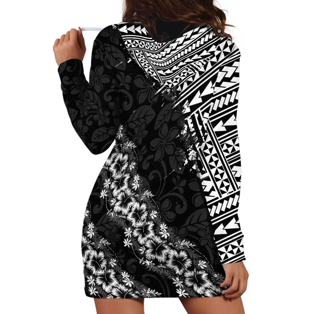 Hawaii Papakolea Born And Raised Hoodie Dress Hawaiian Tribal Pattern LT05 - Polynesian Pride