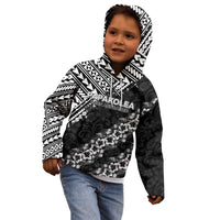 Hawaii Papakolea Born And Raised Kid Hoodie Hawaiian Tribal Pattern LT05 - Polynesian Pride
