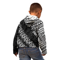 Hawaii Papakolea Born And Raised Kid Hoodie Hawaiian Tribal Pattern LT05 - Polynesian Pride